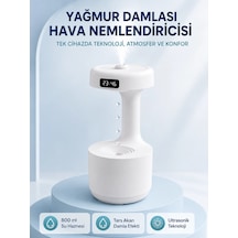 Anti Yerçekimi Su Damlası Hava Nemlendirici 800 Ml Ultrasonik Aroma Difüzör Çok Renkli