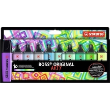 Stabilo Boss Original Arty Soğuk Renkler İşaretleme Kalem Seti 10'Lu 70/10-2-20 Çok Renkli Stabilo Boss Original Arty Soğuk Renkler İşaretleme Kalem Seti 10'Lu 70/10-2-20 Çok Renkli