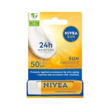 5 Adet Nivea Sun Dudak Bakım Kremi Yüksek Güneş Korumalı Spf 50 4.8 Gr