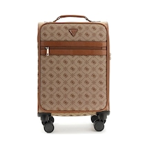 Guess Melinda Logo Unisex Kabin Boy Valiz Twlp9902983 Kahverengi
