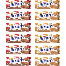 Ülker İkram 84 Gr Çikolatalı Ve Fındıklı 12 Li Karma Paket
