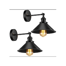 Mylights Retro Vintage Mafsalı Aplik Duvar Lambası Hareketli Diğer