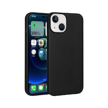Zore İphone 14 Plus Uyumlu Ogaa Premier Silikon Kılıf-siyah