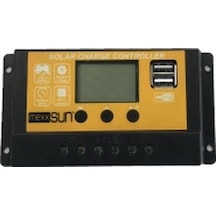 MEXXSUN 10A AT10 12/24V PWM AT SERİSİ SOLAR ŞARJ REGÜLATÖRLERİ
