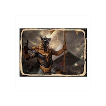 Bedeko Anubis Mdf Poster 35 Cm X 50 Cm