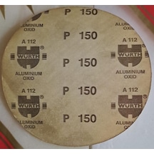 150 Lik Yapışkanlı Alüminyum Oxid Disk Zımpara Würth