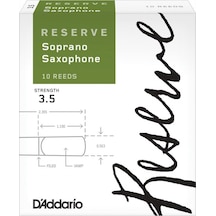 D'addario Dır1035 Reserve Soprano Saksafon Kamışı No: 3.5 Profesyonel - 10'lu Paket İleri Seviye Performans Ve Güçlü Ses Projeksiyonu