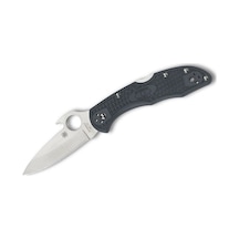 Spyderco Delica 4 Gray Lightweight Emerson Opener Plainedge Kamp Çakı Gri