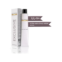 Lilafix Profesyonel Tüp Saç Boyası 60ml - Ul-v+ Ultra Sarı Yoğun Viyole