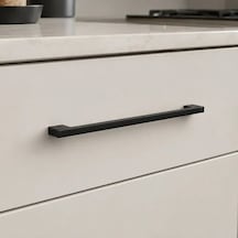 System Mobilya Kulbu Siyah Renk 320mm Kulp Sy8574 0320 Al6 Çok Renkli
