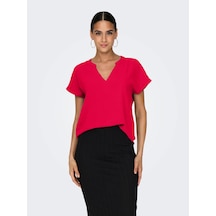 Jdy Jdylion Life S/s Top Wvn Noos Kadın Bluz 15249287 Kırmızı Jdy Jdylion Life S/s Top Wvn Noos Kadın Bluz 15249287 Kırmızı