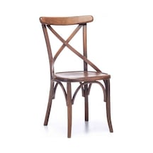 Gazzini Thonet Ahşap Sandalye Açık Ceviz
