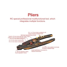 Pazly Yüksek Pense Malzeme, Kaplama Dayanımlı Anodize Amortisör Alüminyum 6061-t6 - La