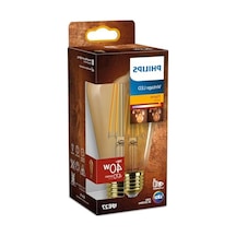 Sıcak Beyaz 40 W Yerine Geçen Led Lamba, Altın Renkli