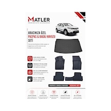 Nissan Qashqai 2014 Model 4d Ekstra Havuzlu Paspas Ve Bagaj Havuzu Set