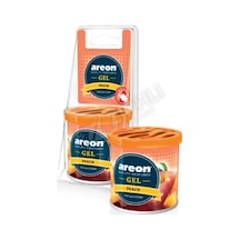 5 Adet Areon Gel Can Blister Peach Bardaklık Oto Araç Kokusu Diğer