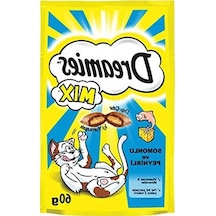 Somonlu Ve Peynirli Kedi Ödül Maması, 60 G X 6 Adet, Lezzetli Atıştırmalık 0.75 LT - 2.5 LT - 12 KG