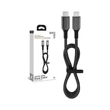 100w Type-c To Type-c Örgülü Hızlı Şarj Ve Veri Aktarım Kablosu / 1.2 Metre / 20v/5a Diğer
