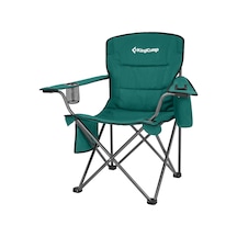 Kingcamp Lotus Xl Cool Ice Ultra Konforlu & Takviyeli Kamp Sandalyesi Green Gri - Yeşil