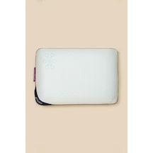 Medical Coolplus Gel Yastık 60 40 16 Çökmeye Dayanıklı Sert Yastık Açık Indigo