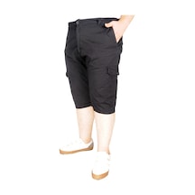 Mode Xl Büyük Beden Erkek Kapri Klasik 21401 Lacivert 001