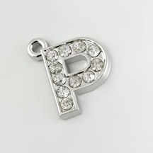Harf - 377 - Kolye Ucu 1,5 - Shophnrl - Cm P Metal