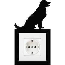 Köpek Prizlik Duvar Süsü Duvar Dekorasyonu 3 Mm Mdf 22x20