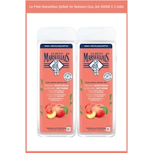 Le Petit Marseillais Duş Jeli Şeftali ve Nektarin 2 x 400 ML