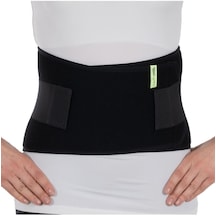Neopren Lumbosakral Korse 26cm Bel Fıtığı, Sakralizasyonda Ve Lumbalizasyonda Siyah