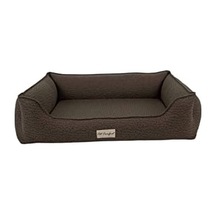 Pet Bravo Siena Kahverengi Köpek Yatağı L 70x90cm Açık Bej