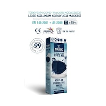 Musk Kf94 Kore Tipi Ffp2 Maske Lacivert Renk 10 Adet