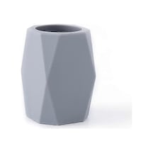 Ganzhoushop Silikon Kalemlik Silikon Kalem Kapları Geometrik Kalemlik Masaüstü Kırtasiye Düzenleyici Kalem Kutusu Ofis Ev Okul Malzemeleri İçin 1 Adet