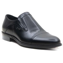 Fosco 2018 Siyah Deri Erkek Klasik Ayakkabı