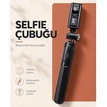 Lexroo Bluetooth Kumandalı Katlanabilir Selfie Çubuğu Ve Telefon