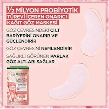 1/2 Milyon Probiyotik Türevi İçeren Onarıcı Kağıt Göz Maskesi