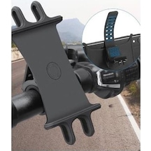 Vendas Dönebilen Başlıklı Floweme Bisiklet Telefon Tutucu - Siyah