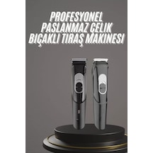 Pro Şarjlı Saç Sakal Tıraş Makinesi Ense Kesme Makinesi Lazer Öncesi Kısaltma Diğer