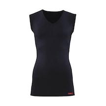 Blackspade 9243 Unisex Siyah V Yaka Sıfır Kol Thermal