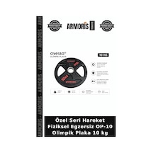 Özel Seri Hareket Fiziksel Egzersiz Op-10 Olimpik Plaka 10 Kg