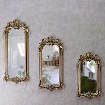 Royal 3'Lü Ayna Altın(526264793) Altın