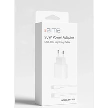 Eima Emt-020 20w Hızlı Şarj Seti Usb-c To Lightning Kablolu Power Adaptör