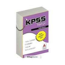 Kpss Türkçe Strateji Kartları / Tufan Şahin