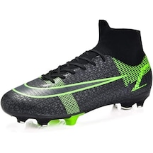 Heamor Erkek Futbol Ayakkabıları 2001-black G-reen, Size : 39 Eu - 518-fluorescent Green