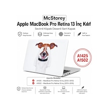 Macbook Pro Retina 13 İnç Kılıf A1425 A1502 Uyumlu Köpek Desenli Sert Kapak Mat Tpu Hard Case İnce Hafif Çizilme Koruyucu Laptop Kılıf Dog 67