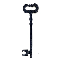 Göz Anahtar Biblo, 220x64 Mm - Büyük Boy, Vintage, Antik Stil Simge Biblo, Süs, Tasarım Aksesuar Ana