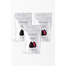 Sütlü Çikolata Kaplı Çilek Draje Set (3 adet)