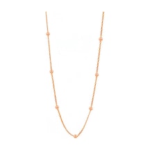 Gümüş Rose 60 Cm Top Top Zincir
