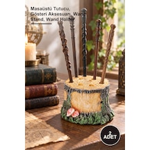 2 Adet Sihirli Asa Standı Masaüstü Tutucu, Gösteri Aksesuarı, Wand Stand, Wand Holder