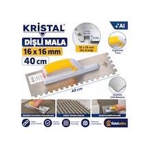 40 Cm 16x16 Mm Dişli Mala Açık Ağız Profesyonel Seramik Ve Fayans Tarağı - 937792172