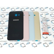 Samsung Uyumlu Galaxy A7 2017 A720 Arka Pil Kapağı + B-7000 Yapıştırı.